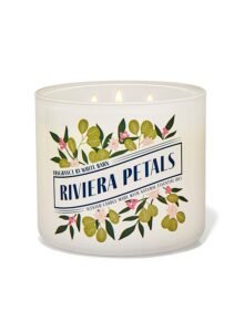 Bath & Body Works Riviera Petals 3-Wick Candle