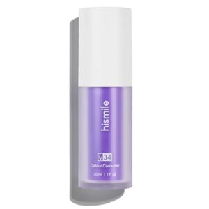 Hismile v34 Colour Corrector, Tooth Stain Removal, Purple Toothpaste
