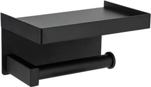 Toilet Paper Holder Tissue Roll Hanger with Shelf?