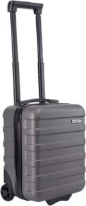 Cabin Max Anode 24L TwinWheel 40x30x20cm Wizz Air Easyjet Underseat Cabin Case (Graphite 40 x 30 x 20)
