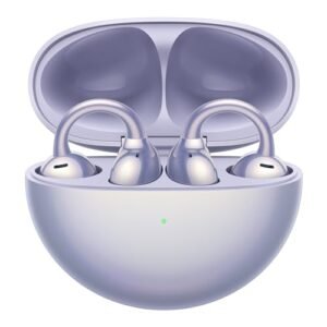HUAWEI FreeClip, Groundbreaking Aesthetic Design, Feather-light Wearing, Open-ear Listening, AI Crystal-Clear Call, Long Battery Life, Dual-Device Connections, Purple