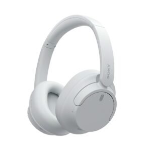 Sony WH-CH720N Wireless Noise Cancelling Headphones, 35 hours battery life, Clearer hands-free calling, Multipoint Connection, White, UAE Model