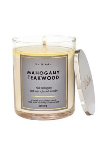 Bath & Body Works Mahogany Teakwood Signature Single Wick Candle