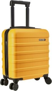 Cabin Max Anode Carry on Suitcase 45x36x20cm Lightweight Hand Luggage Suitable for Easyjet Under Seat (Yellow)