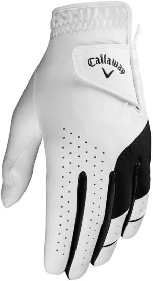 Callaway Golf Mens Weather Spann MLH All-Weather Synthetic Golf Gloves