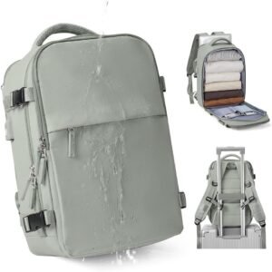 HPLQQ Travel Backpack Cabin Size for Women, Ryanair Cabin Bags Underseat Carry On Hand Luggage Backpack, Easyjet Cabin Bag Rucksack Water Resistant Rucksack Casual Daypack School Bag