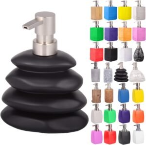 Sanilo Premium Soap Dispenser, Wide Choice of Beautiful Lotion Dispenser, Easy to Refill, Nice eyecatcher (Harmony)