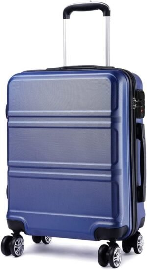 Kono Fashion Hand Luggage Lightweight ABS Hard Shell Trolley Travel Suitcase