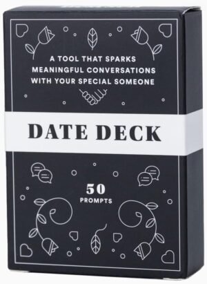 BestSelf Co. Date Deck Exciting, Engaging, and Though-Provoking Conversation Prompts Perfect for Unlocking Connection, Intimacy and Meaningful Discussion — 50 Cards