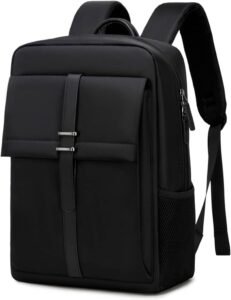 Dobaly Laptop Backpack 15.6 Inch Travel Backpack Laptop Rucksack, Water Resistant College School Backpack Business Work Bag for Men and Women - Black