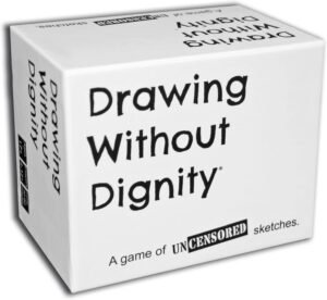 Drawing Without Dignity - A Party Game of Uncensored Sketches