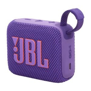 JBL Go4 Ultra-portable waterproof speaker with AURACAST, Powerful Audio, Dustproof, Wireless Bluetooth Streaming, 7 Hours of Playtime,Purple