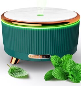 Diffuser 500ml Essential Oils for Diffusers for Home, Aromatherapy Diffusers Electric Aroma Air Diffuser with 7 Colors Light