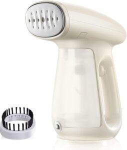 Bear Clothes Steamer, Handheld Portable Garment 1300W Powerful Wrinkle Release Vertical Steamers with 230ml Tank and Aromatherapy Box, Fast Heat Up, Auto Shut Off Iron Steamer