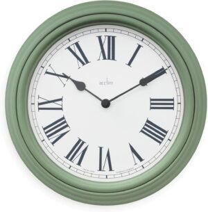 Acctim Devonshire Traditional 28cm Wall Clock (Sage)