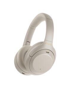 Sony Wh-1000Xm4 Wireless Noise Cancelling Bluetooth Over-Ear Headphones With Speak To Chat Function And Mic For Phone Call, Silver