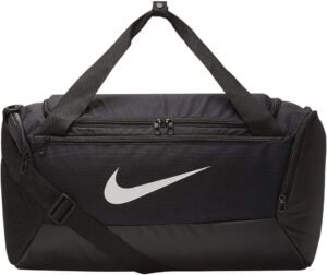 NIKE BA5957-010 Brasilia Gym Bag Unisex Adult Black/Black/White Size 1SIZE