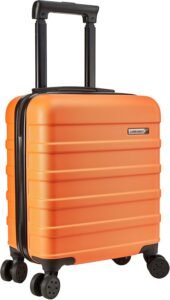Cabin Max Anode Carry on Suitcase 45x36x20cm Lightweight Hand Luggage Suitable for Easyjet Under Seat (Aegean Blue)