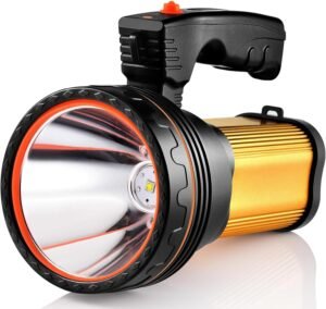 CSNDICE Torches LED Super Bright, 180,000LM Powerful Torch, IP65 Waterproof Torches, 10000mAh Long Lasting Rechargeable Torches LED Super Bright for Outdoor Emergency, Camping, Power Cut