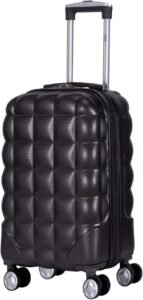 Flight Knight Bubble Suitcase Ryanair easyJet Jet2 Approved 55x35x20cm Hardcase Cabin Luggage Carry On Hand Luggage