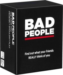 BAD PEOPLE Party Game - Find Out What Your Friends Really Think of You - Hilarious Adult Card Game for Fun Parties and Board Games Night with your Group