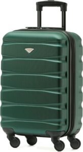 Flight Knight Lightweight 4 Wheel ABS Hard Case Suitcases Cabin Carry On Hand Luggage Approved for Over 100 Airlines Including easyJet, British Airways, RyanAir, Virgin Atlantic, Emirates & Many More