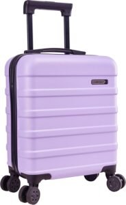 Cabin Max Anode Carry on Suitcase 45x36x20cm Lightweight Hand Luggage Suitable for Easyjet Under Seat (Digital Lavender)