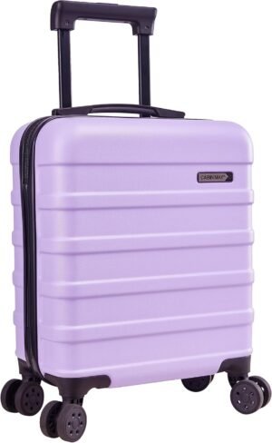 Cabin Max Anode Carry on Suitcase 45x36x20cm Lightweight Hand Luggage Suitable for Easyjet Under Seat (Digital Lavender)