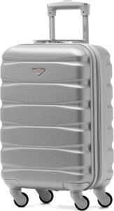 Flight Knight Lightweight 4 Wheel ABS Hard Case Suitcases Cabin Carry On Hand Luggage Approved for Over 100 Airlines Including easyJet, British Airways, RyanAir, Virgin Atlantic, Emirates & Many More