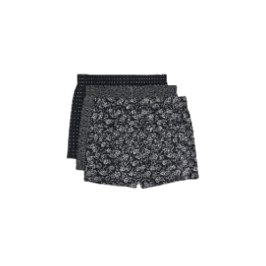 3pk Pure Cotton Ikat Woven Boxers