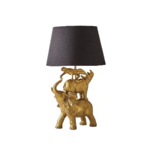Gold Stacking Animal Table Lamp Bedside Light