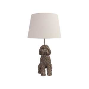 The Range Vinnie Puppy Dog Table Lamp Polyresin H62cm W35.5cm