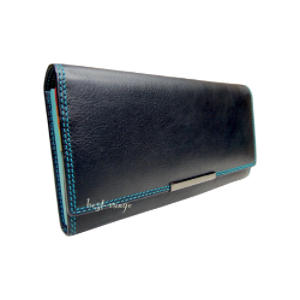 Designer Purse Leather RFID Multicolour Soft Quality