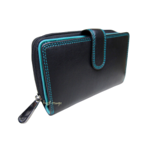 Leather Purse Soft Multicolour RFID Wallet Top Quality