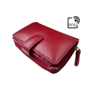 Ladies Leather Purse RFID Multi Compartment Soft Touch