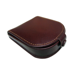 Horseshoe Coin Tray Real Leather Purse Wallet