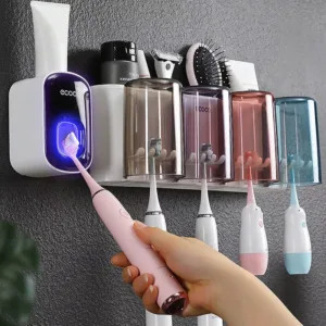 Wall Mounted Shower Caddy Shelf Bathroom Corner Organizer Storage Rack Adhesive