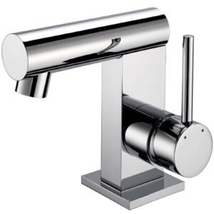 Luxury Modern Mono Bath Mixer Tap Bath Filler High Quality Chrome Brand New 1/2"