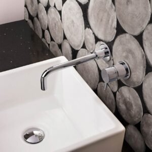 Modern Mixer Tap Bathroom Mono Tap Bath Filler Shower Tap Wall Mounted Faucet
