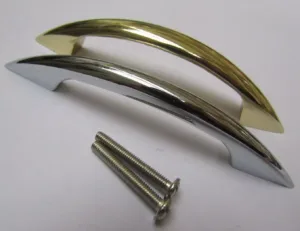 REAR FIX ARCHED retro cabinet cupboard drawer furniture dresser pull handles