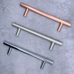 T BAR - KITCHEN CABINET DOOR HANDLES / CUPBOARD DRAWER HANDLES / PULL HANDLES