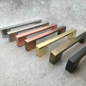 SLIMLINE KITCHEN CABINET DOOR HANDLES / CUPBOARD DRAWER HANDLES / CABINET HANDLE